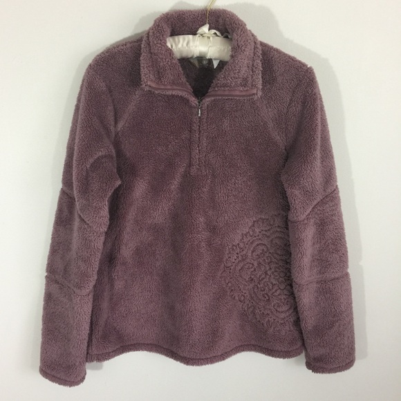 Athleta Tops - [Athleta] M Purple Pullover Detailed Soft Sweater